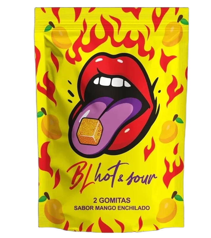Gomitas BL Hot & Sour: Mango Enchilado (THC + HHC + THC-P)